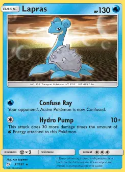 Pokémon-Karte Lapras 031/181