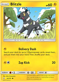 Pokémon-Karte Blitzle 044/181