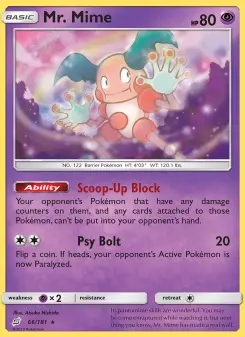 Pokémon-Karte Mr. Mime 066/181