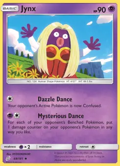 Pokémon-Karte Jynx 068/181