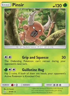 Pokémon-Karte Pinsir 009/181