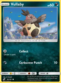 Pokémon-Karte Vullaby 092/181