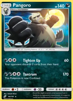 Pokémon-Karte Pangoro 094/181
