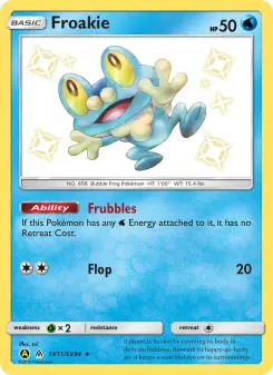 Pokémon-Karte Froxy SV11