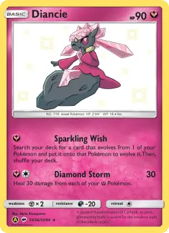 Pokémon-Karte Diancie SV36