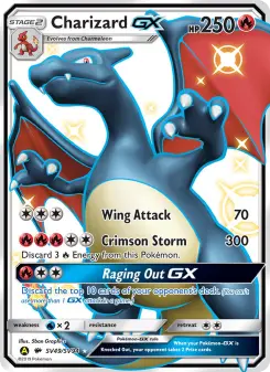 Pokémon-Karte Glurak-GX SV49