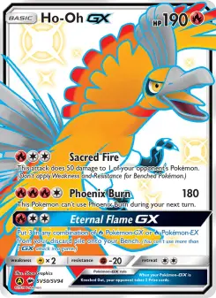 Pokémon-Karte Ho-Oh-GX SV50