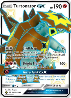 Pokémon-Karte Tortunator-GX SV52