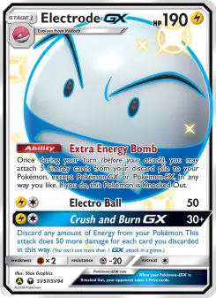 Pokémon-Karte Lektrobal-GX SV57