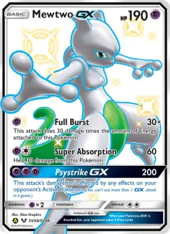 Pokémon-Karte Mewtu-GX SV59