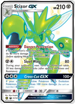 Pokémon-Karte Scherox-GX SV72