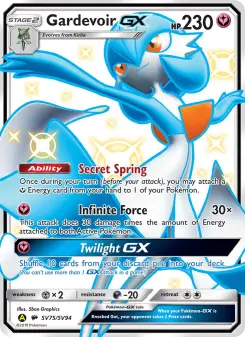 Pokémon-Karte Guardevoir-GX SV75