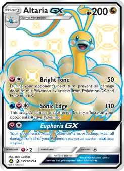 Pokémon-Karte Altaria-GX SV77