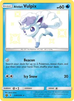 Pokémon-Karte Alola Vulpix SV8