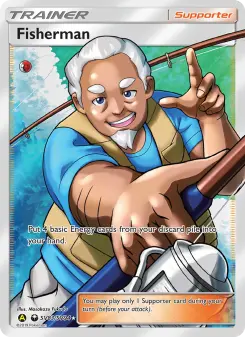 Pokémon-Karte Angler SV83