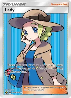 Pokémon-Karte Lady SV86