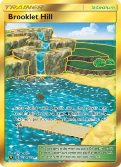 Pokémon-Karte Plätscherhügel SV88
