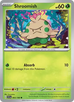 Pokémon-Karte Shroomish 003/198