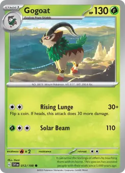 Pokémon-Karte Gogoat 012/198