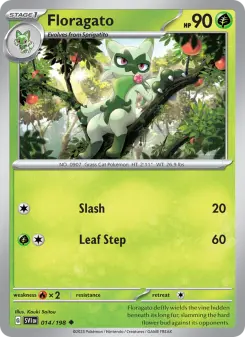 Pokémon-Karte Floragato 014/198