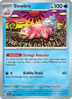 Pokémon-Karte Slowbro 043/198