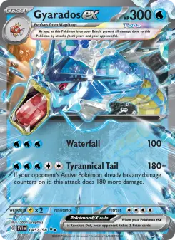 Pokémon-Karte Gyarados ex 045/198