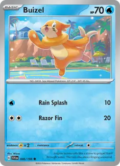 Pokémon-Karte Buizel 046/198