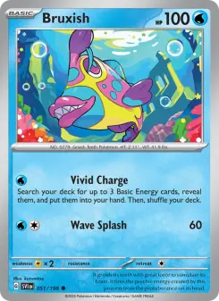Pokémon-Karte Bruxish 051/198