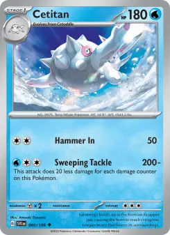 Pokémon-Karte Cetitan 060/198