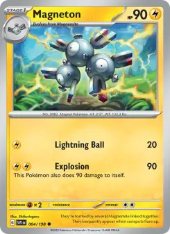 Pokémon-Karte Magneton 064/198