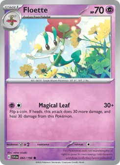 Pokémon-Karte Floette 092/198