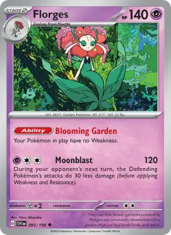 Pokémon-Karte Florges 093/198
