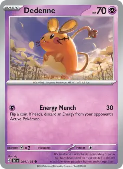 Pokémon-Karte Dedenne 094/198