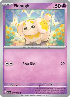 Pokémon-Karte Fidough 097/198