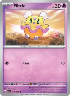 Pokémon-Karte Flittle 100/198