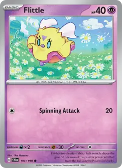 Pokémon-Karte Flittle 101/198