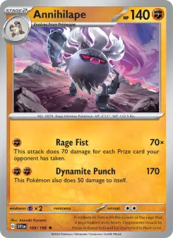 Pokémon-Karte Annihilape 109/198