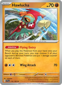 Pokémon-Karte Hawlucha 118/198
