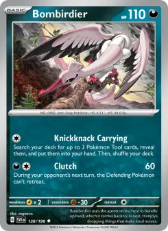 Pokémon-Karte Bombirdier 138/198