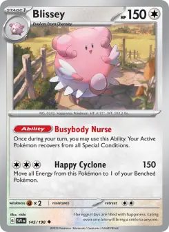 Pokémon-Karte Blissey 145/198