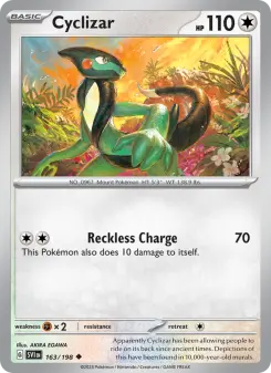 Pokémon-Karte Cyclizar 163/198