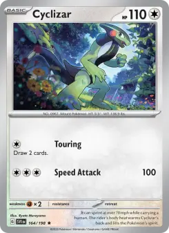 Pokémon-Karte Cyclizar 164/198