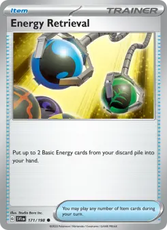 Pokémon-Karte Energy Retrieval 171/198