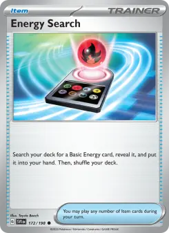 Pokémon-Karte Energy Search 172/198