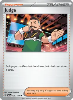 Pokémon-Karte Judge 176/198
