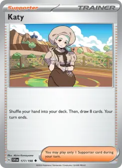 Pokémon-Karte Katy 177/198