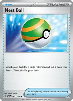 Pokémon-Karte Nest Ball 181/198