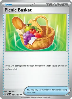 Pokémon-Karte Picnic Basket 184/198