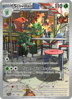 Pokémon-Karte Scovillain 202/198