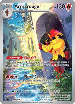 Pokémon-Karte Armarouge 203/198